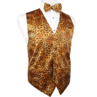Safari Jaguar Vest and Tie Set